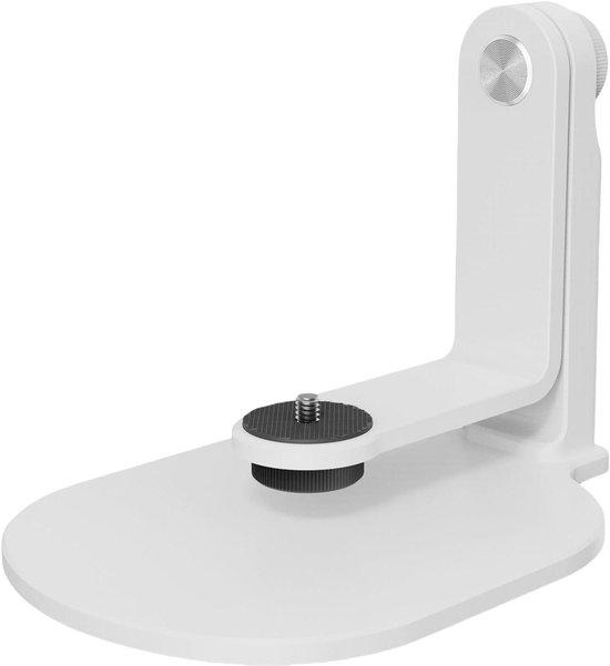 Projectorhouder tafel 360° draaibaar verstelbaar wit 185 cm beamer standaard bureau film kijken