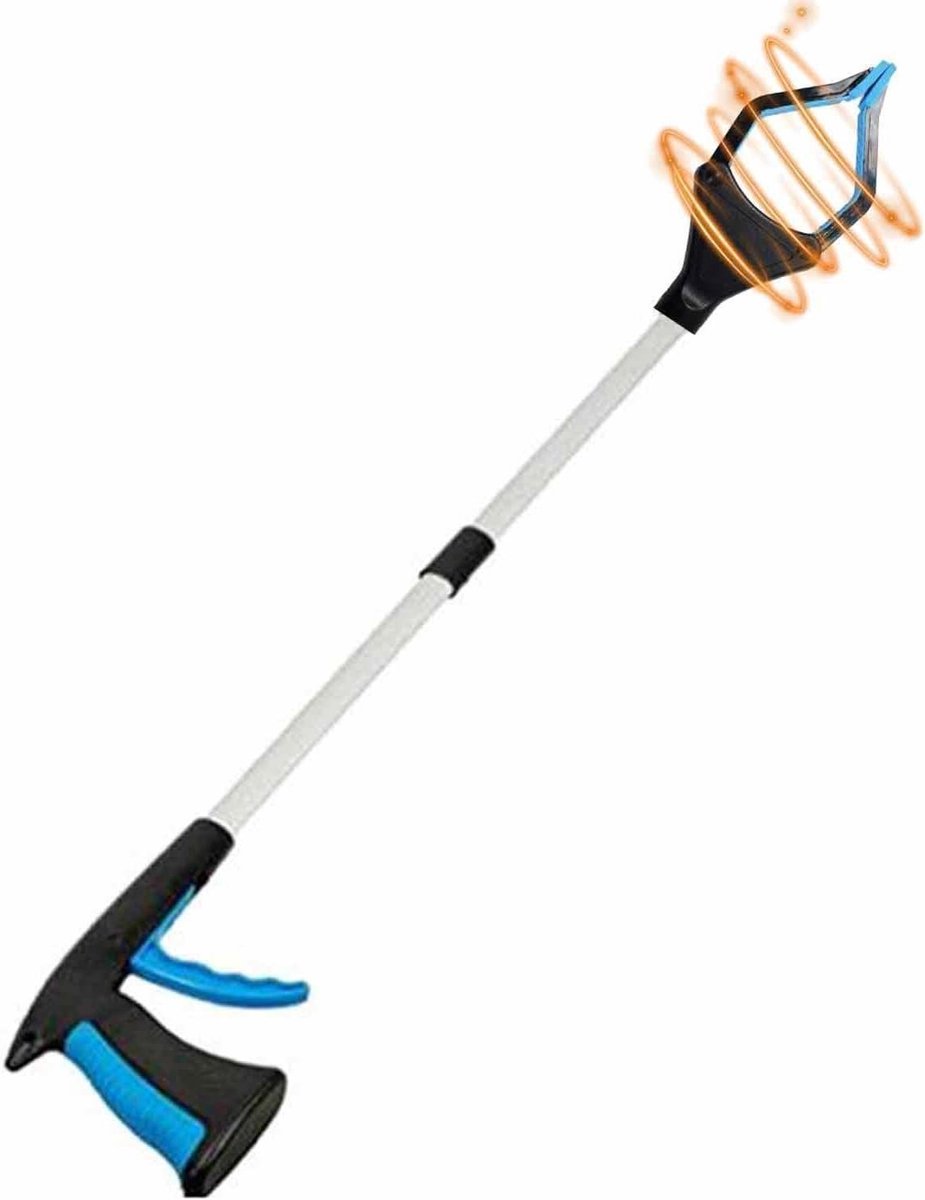Grabber Reaching Tool - Lichtgewicht Pickup Reacher Hulpmiddel voor ouderen met een handicap Rolstoelondersteuning | Opvouwbare ontwerpkwaliteit Gemakkelijke handgreep Verlenghulp voor hulp bij het da