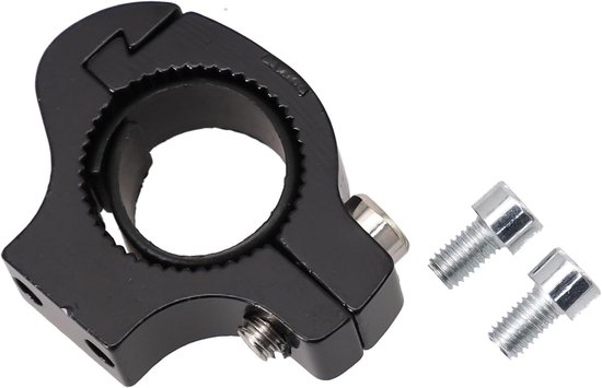Bidonhouder Adapter - Stuurhouder Fiets - Fles Meenemen - Robuust Metaal - 22mm Stuur - Zwart — afbeelding 4