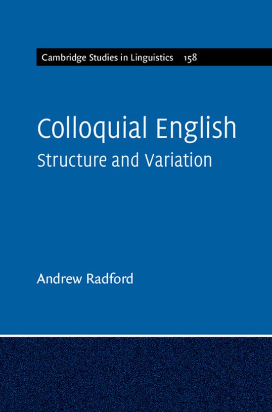 Colloquial English - cover
