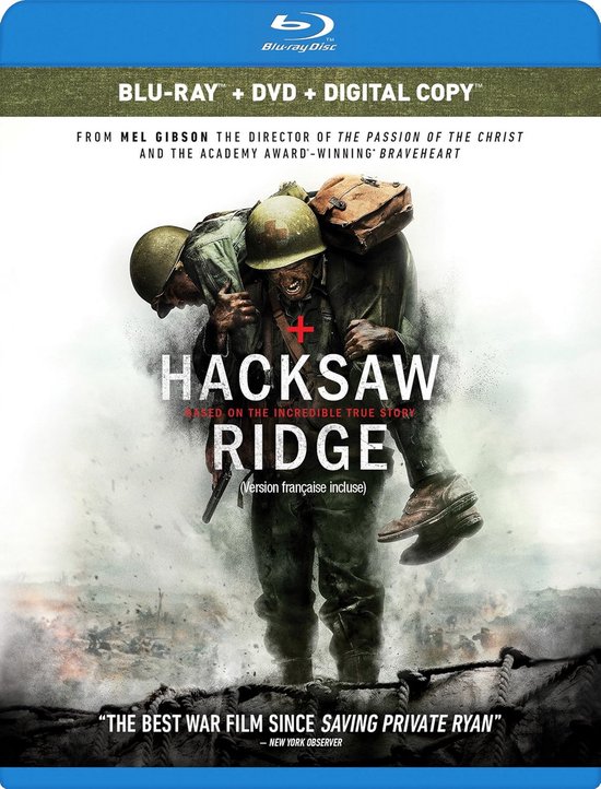 Hacksaw Ridge Film (Blu-ray + DVD) - Regiovrij — afbeelding 3