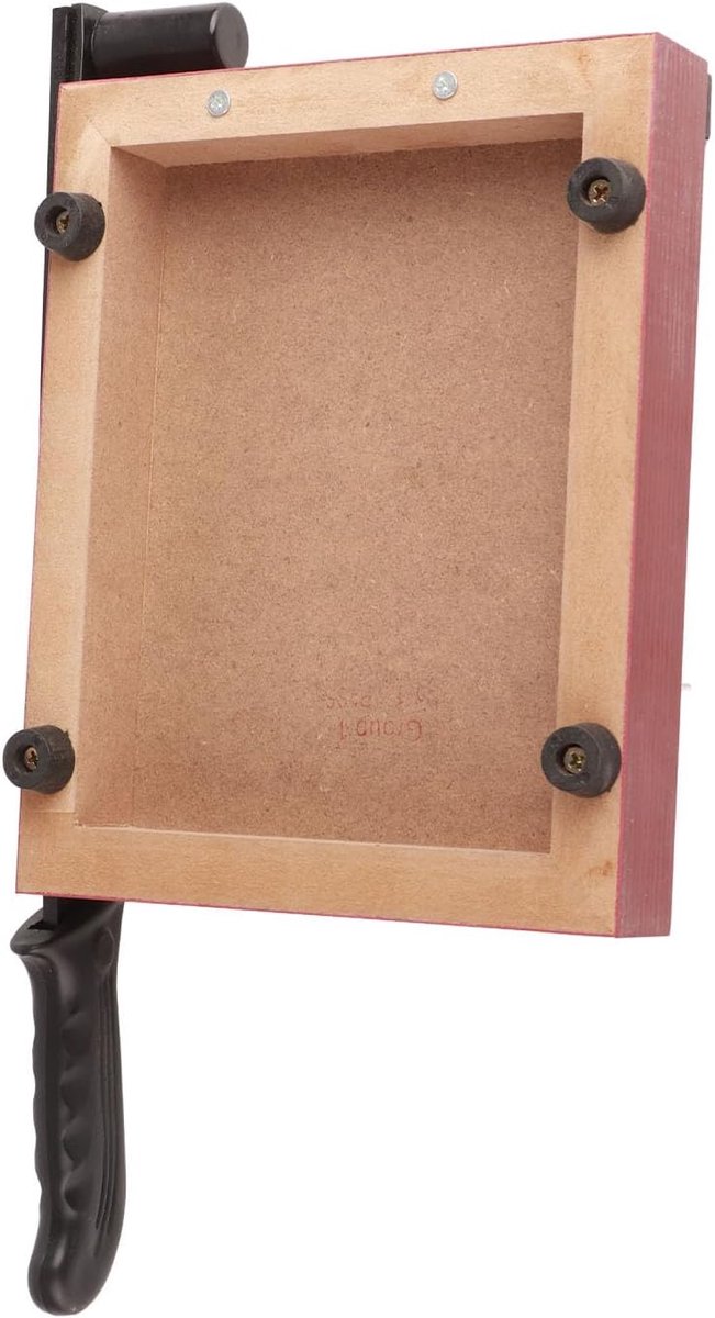Handmatige Papiersnijder - Papier Snijmachine - Nauwkeurig Snijden - Comfortabele Grip - A5 Formaat - Houtkleur