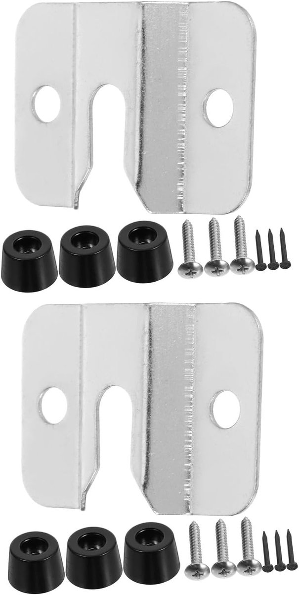 Dartbord Ophangbeugel - Dartbord Hanger - Dartspel Stabiliseren - Met Rubberen Bumpers - 4.10X2.70X0.10CM - Diverse Kleuren
