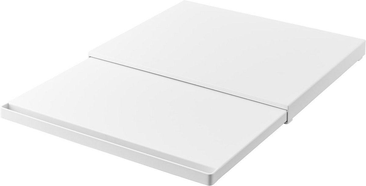 Uittrekbare Keukenplank voor Magnetron en Kookapparatuur Wit