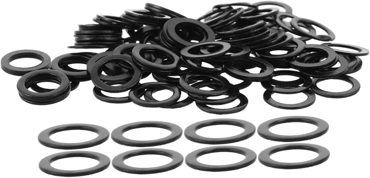 Skateboard Ringenset Longboard Onderdelen Skateboard Onderhoud Lichtgewicht Aluminium 100 Stuks