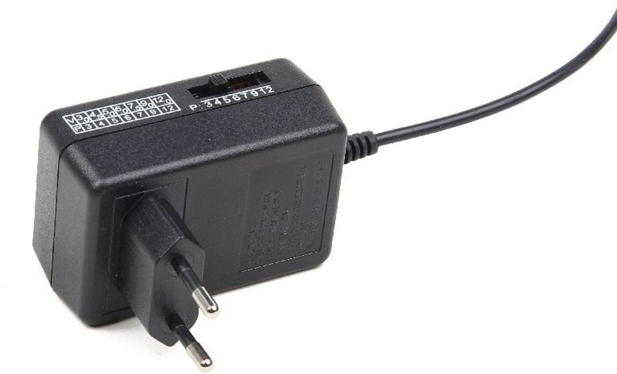 EnerGenie EG-MC-009 netvoeding & inverter Binnen 24 W Zwart