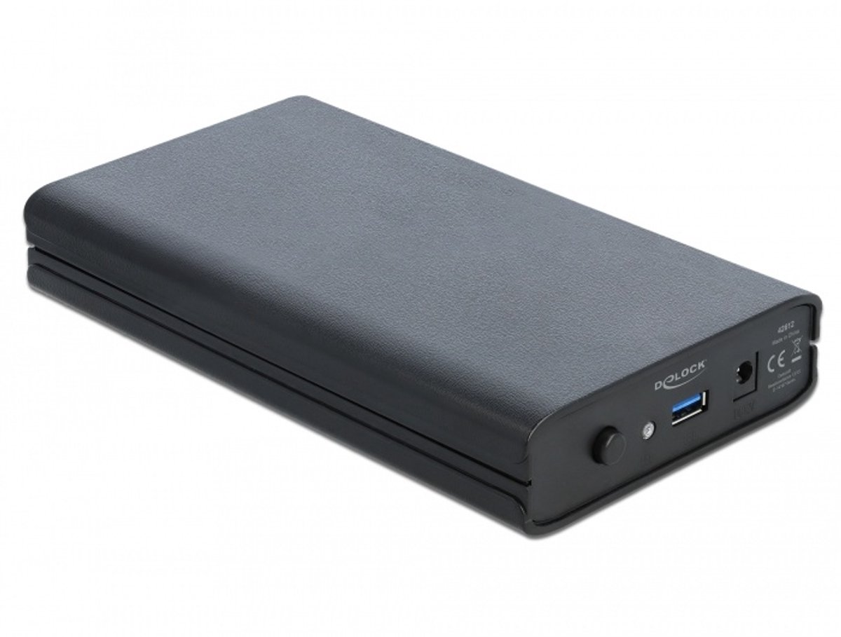 Externe behuizing voor 3,5 ″ SATA HDD met Superspeed USB (USB 3.1 Gen 1)