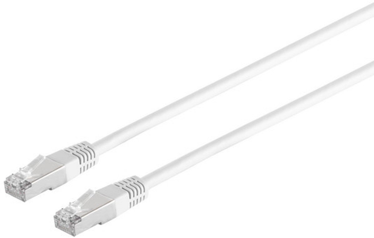 S/CONN Cat. 5e F/UTP 0.25m netwerkkabel Wit 0,25 m Cat5e F/UTP (FTP)