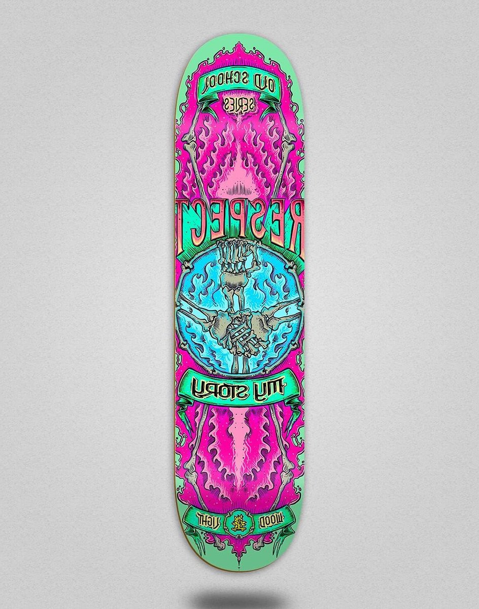 Skateboard Deck Respect Street Tricks Houten Constructie 8.5 Inch