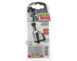 Fiets Dynamo - Universele dynamo - Fietsverlichting - Chroom afwerking - 15.8 x 6.6 cm - Zilver