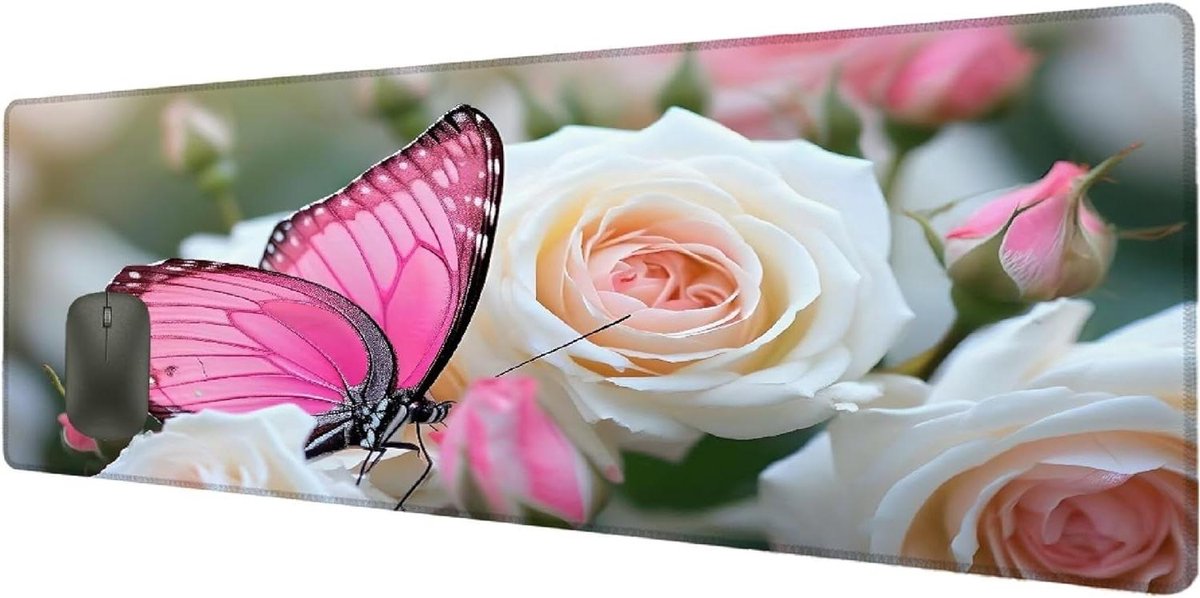 XXL Muismat - Desktop Beschermer - Precisie Werk - Antislip Rubberbasis - 1000x500mm - Veelkleurig