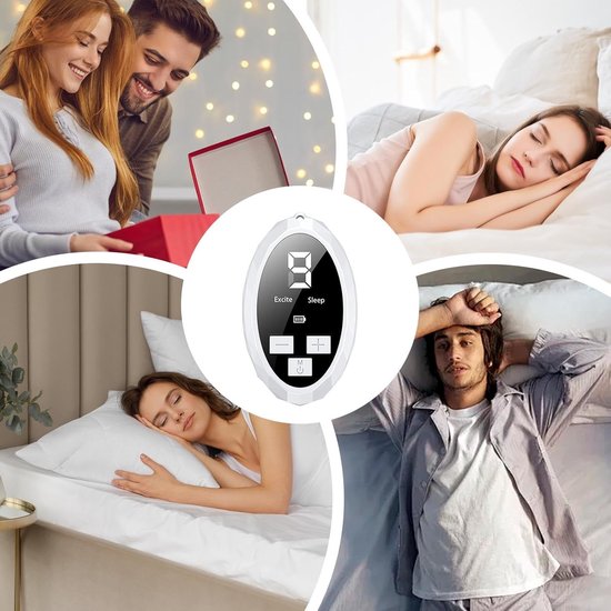 Slaaphulp Apparaat - Ontspanningshulpmiddel - Sneller Slapen - Intelligente Functionaliteit - Compact Formaat - Wit — afbeelding 3