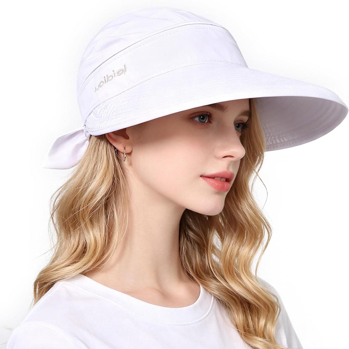 Zonnehoed Dames - Pet Afneembaar - Bescherming Tegen Zon - UPF 50 Plus - Brede Rand - Zomer