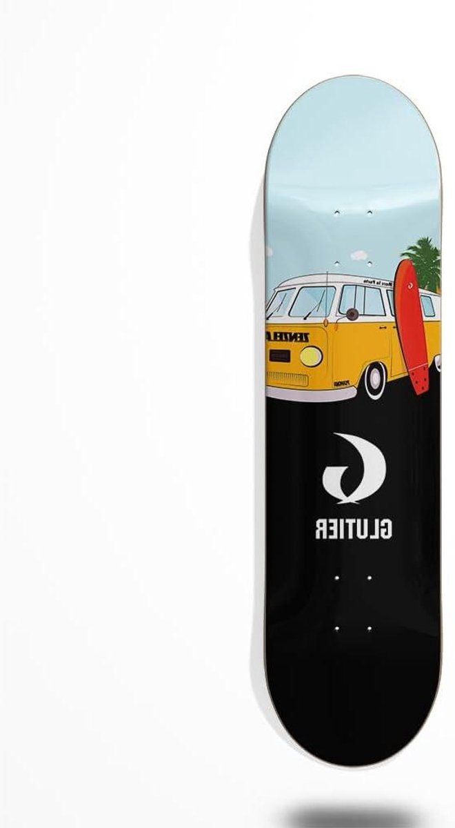 Skateboard Deck Tabla Zenzela Street Tricks Duurzaam Ontwerp 8.25 Inch Natuurlijk