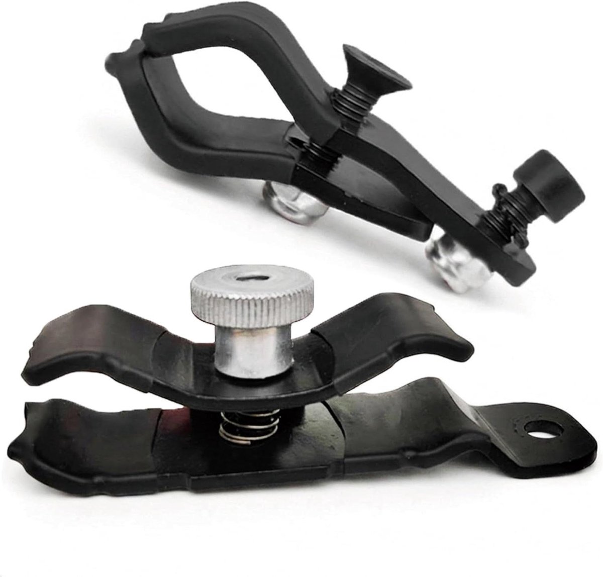 Motorslot Houder - Schijfremslot U-slot - Motor Transport - Specifieke Pasvorm - Ø18-30mm - Zwart