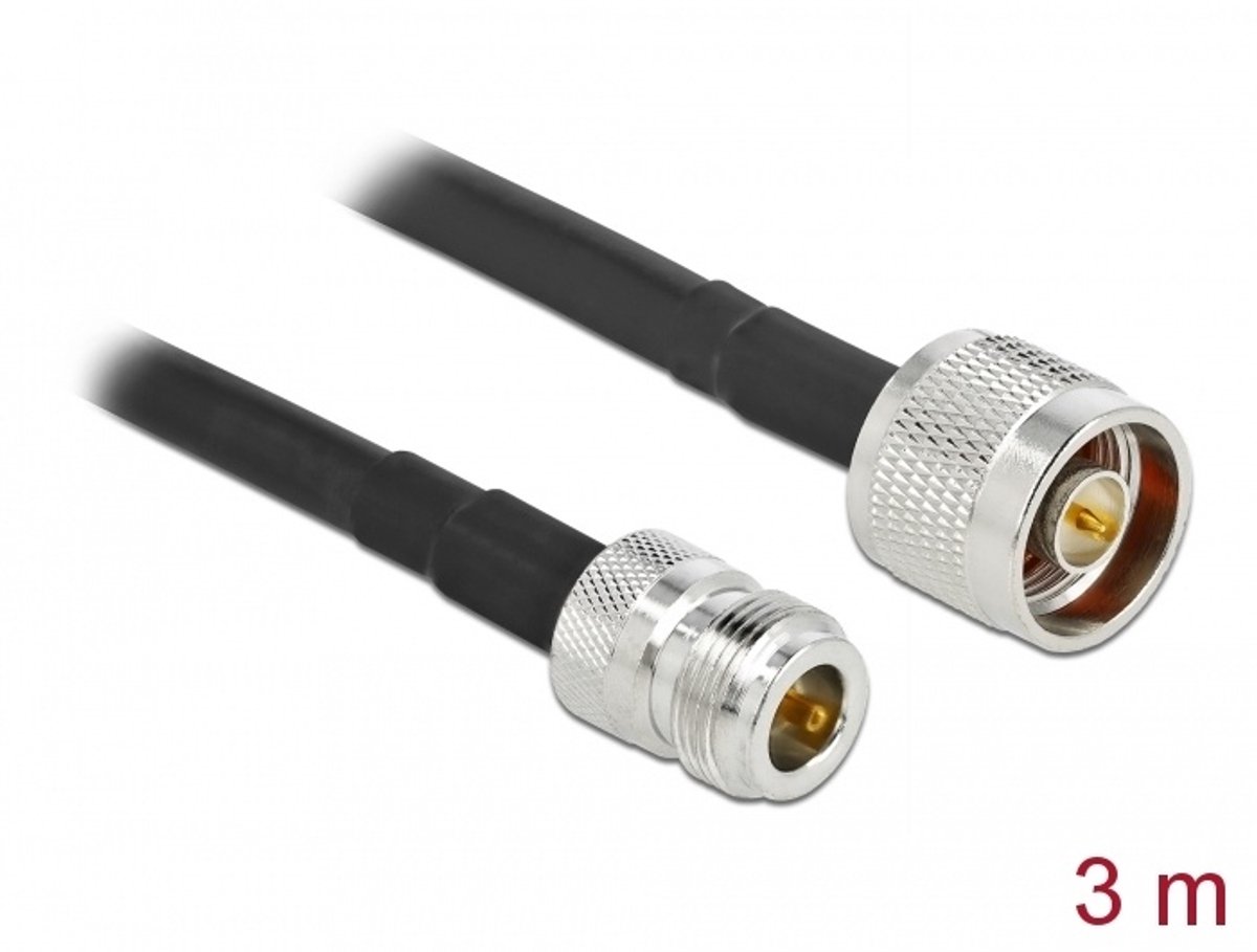 Antennekabel N -plug naar N Jack LMR/CFD300 3 M laag verlies