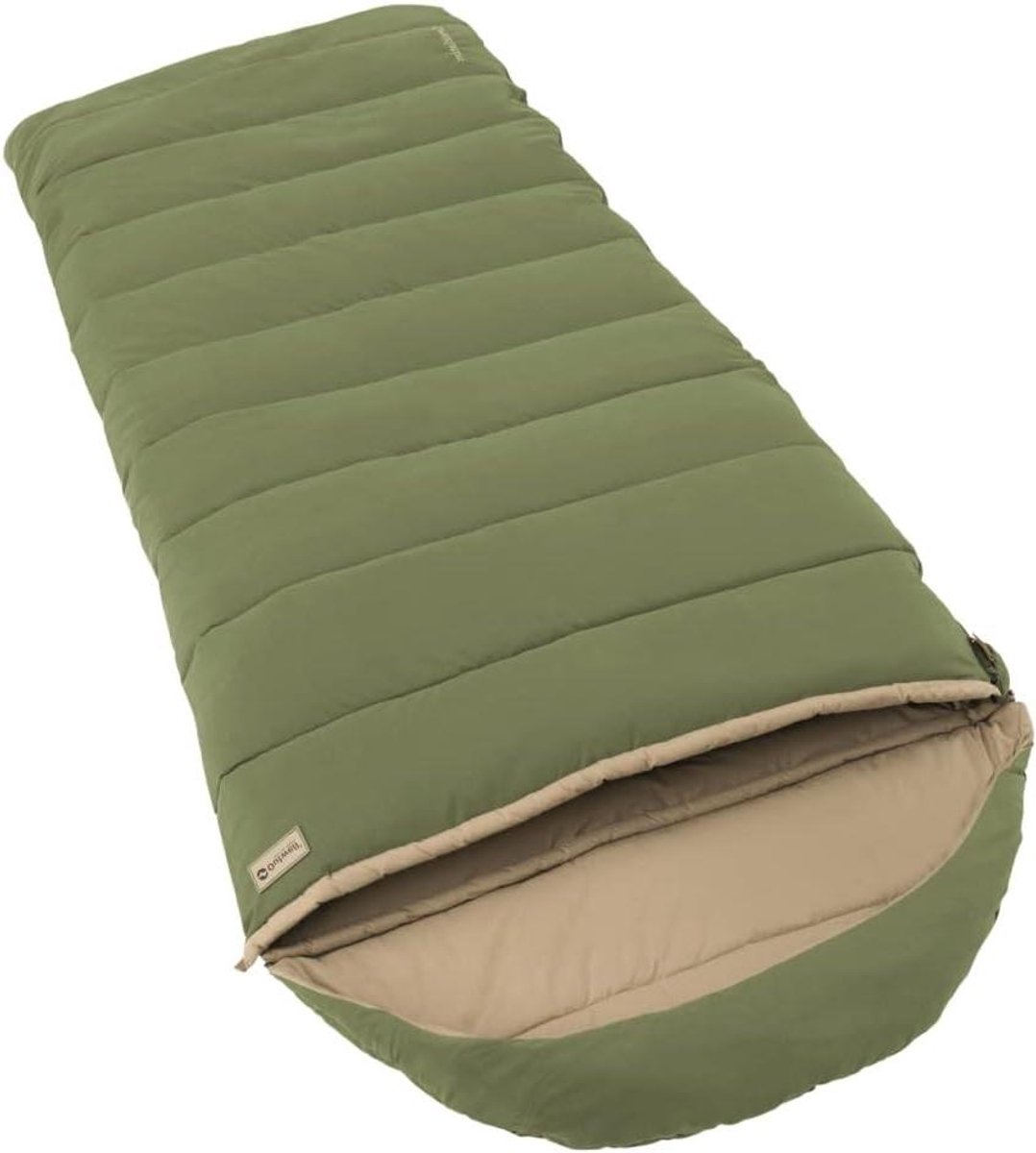 Slaapzak - Kampeerzak - Kamperen en Hiken - Omvormbaar tot Dekbed - 230 x 85 cm - Groen
