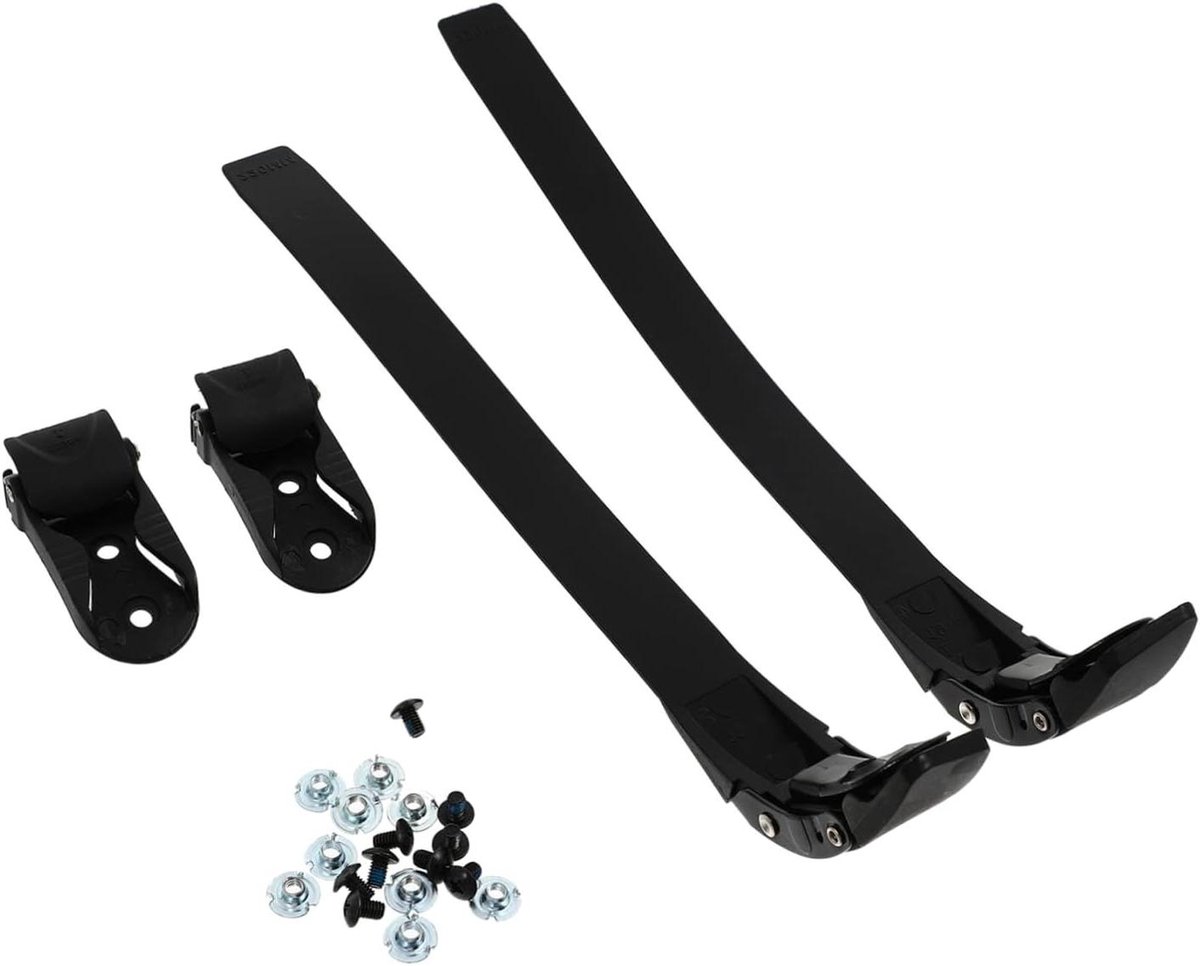 Skates Schoen Riemen - Veters Vervanging - Schoenen Repareren - Verstelbare Lengte - 10 Sets - Zwart