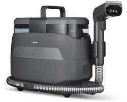 MEDION X10 UC Bekledingsreiniger sproei-extractiereiniger (Natzuiger voor bekleding, tapijten en autostoelen, koud water, heet water, stoom, schoon- en vuilwatertank, raamopzetstuk, draaggreep en wielen, MD100123)