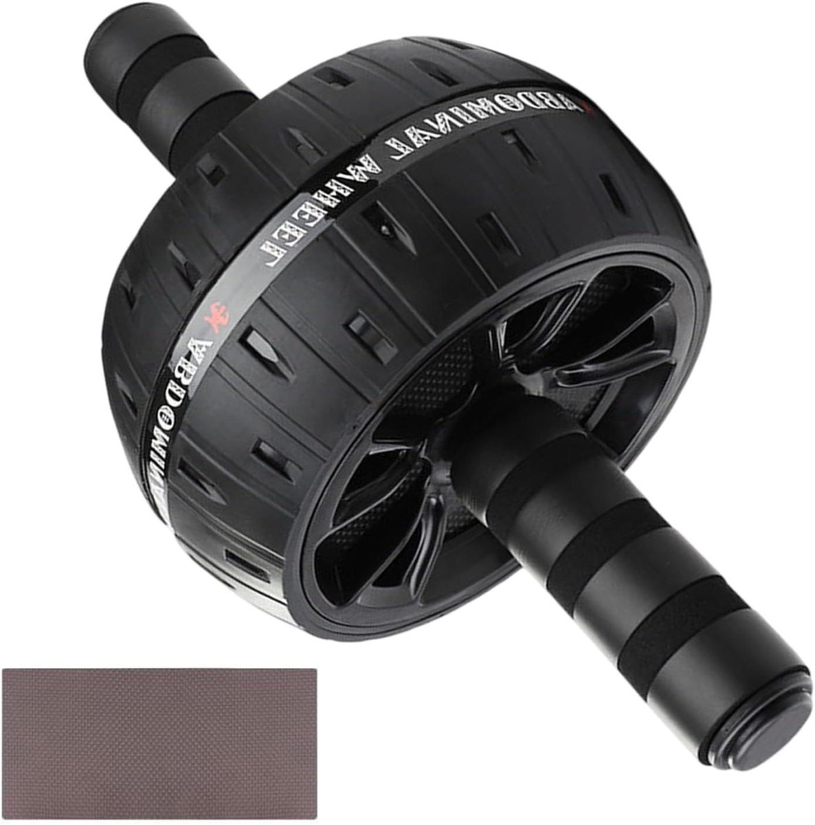 Ab Wheel - Buikspierroller - Core Training - Stabiele Balans - 21 cm - Zwart