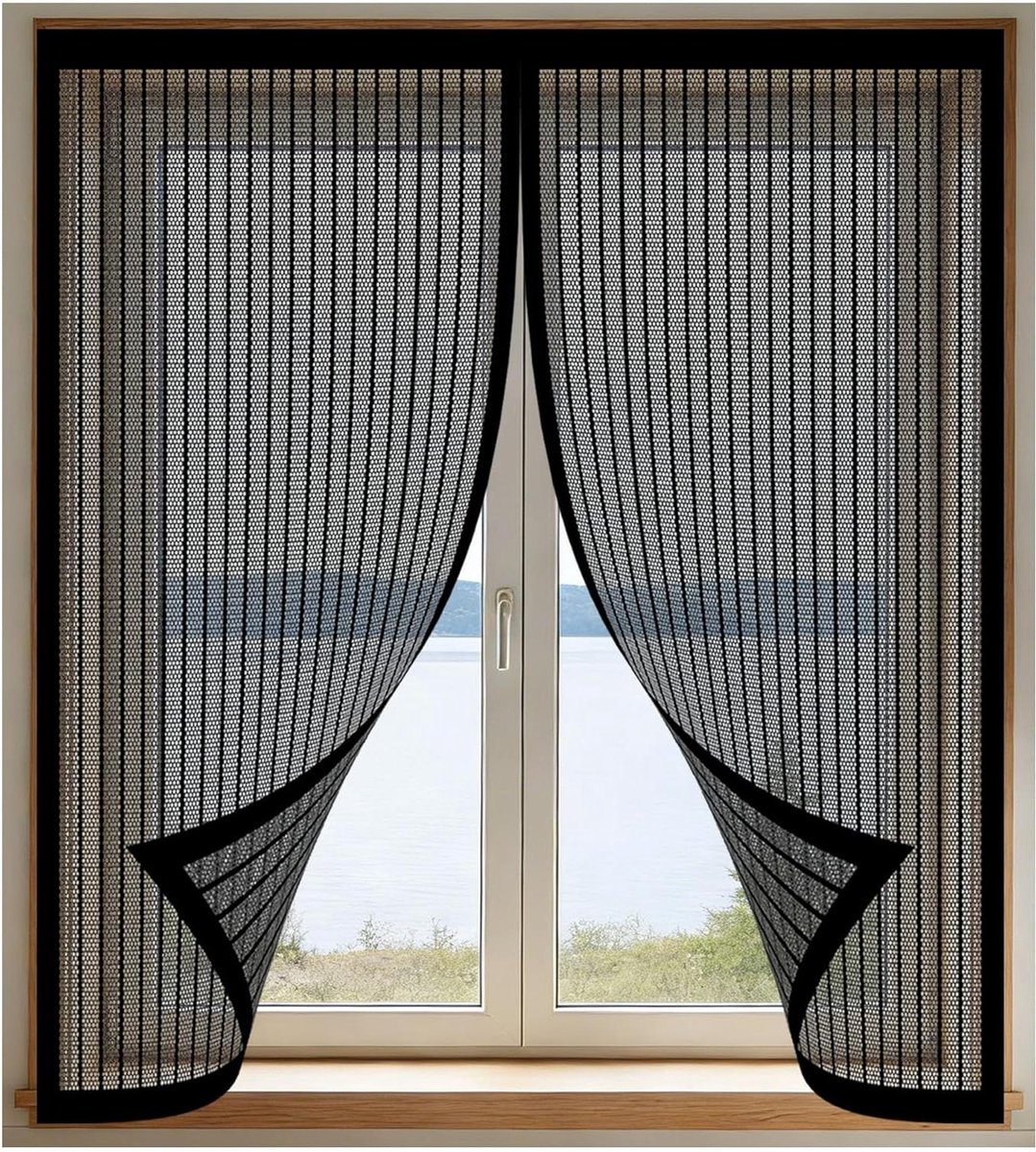 Raamhor Zonder Boren - Insectenhor Raam - Insecten Buiten Houden - Zelfklevend Klittenband