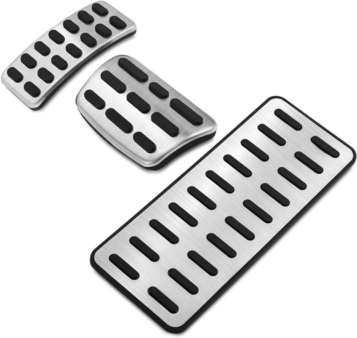 Pedaalhoezen Auto - Voetpedaal Covers - Veiliger Rijden - Antislip Ontwerp - Set van 2 - Metaal