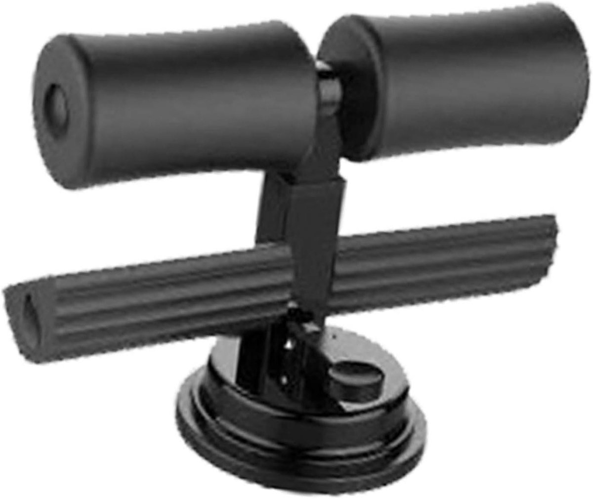 Buikspier Trainer - Zit-up Hulp - Kracht Training - Dubbele Stang Stabiliteit - 27 cm Lengte - Zwart