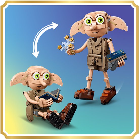 LEGO Harry Potter Dobby de Vrije Elf Bouwbaar Tovenaarswereld Speelgoed voor Kinderen 76469