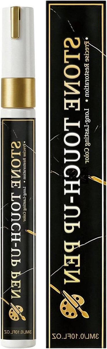 Markeerstift Steen - Verf Pen - Opschriften Herstellen - Sneldrogende Waterdichte Inkt - 14 cm - Goud