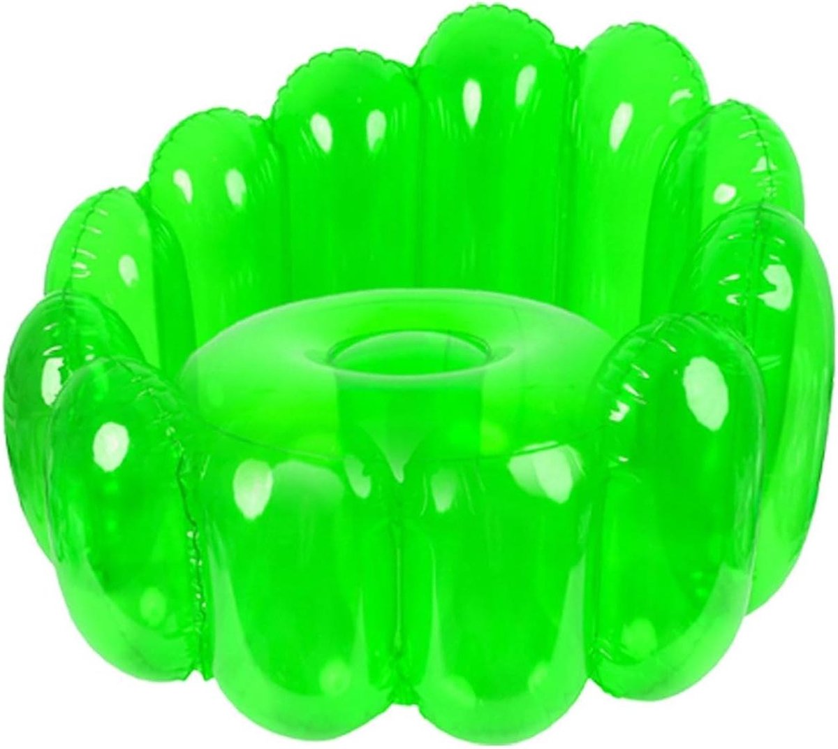 Opblaasstoel - Luchtbank Zitzak - Feestjes Wonen Buiten - Opvallend Comfortabel Design - 27x54x45 Inch - Groen