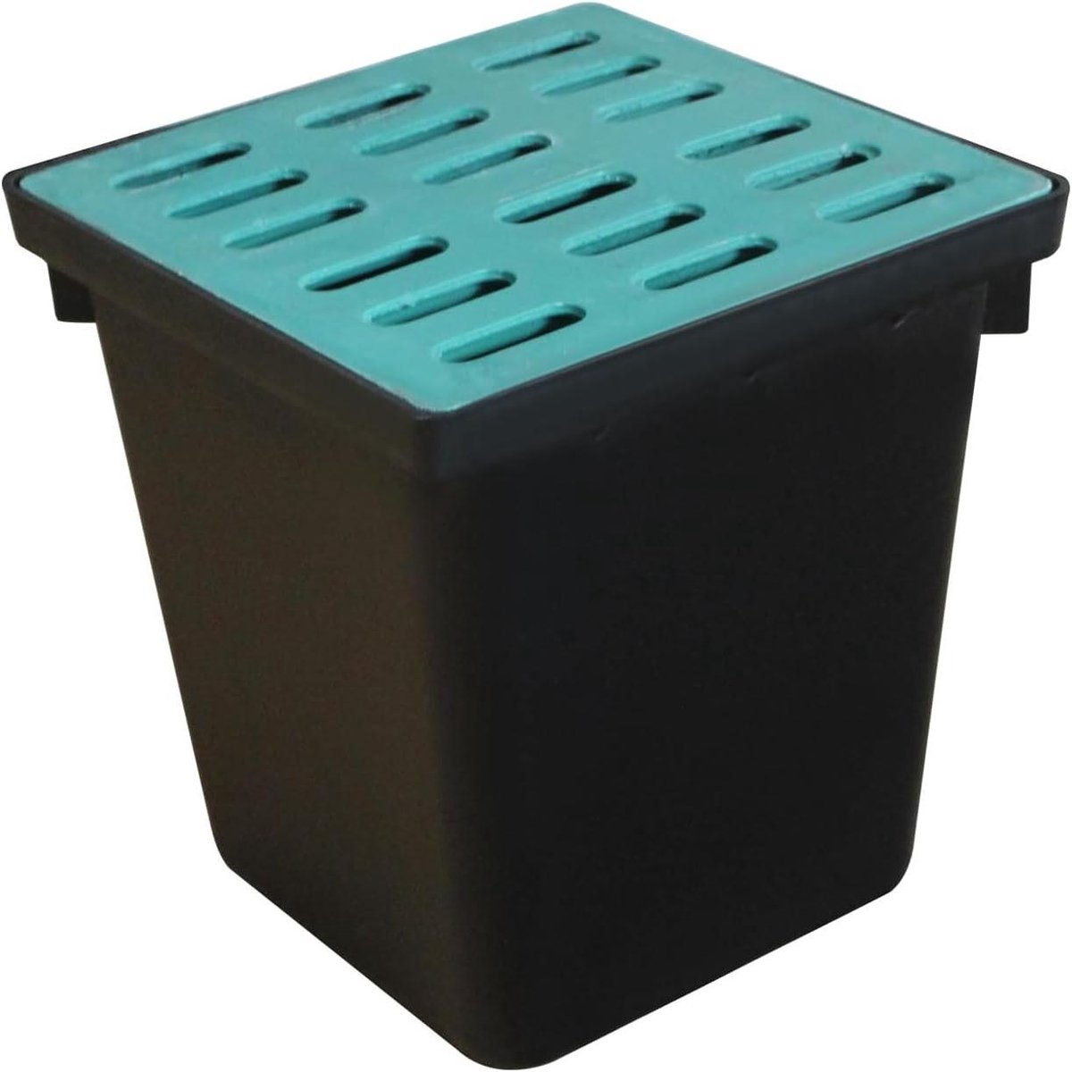 Ondergrondse Opvangbak - Wateropvangbak Tuin - Regenwater Beheer - Duurzaam Kunststof Ontwerp - L343xW343xH360mm - Zwart