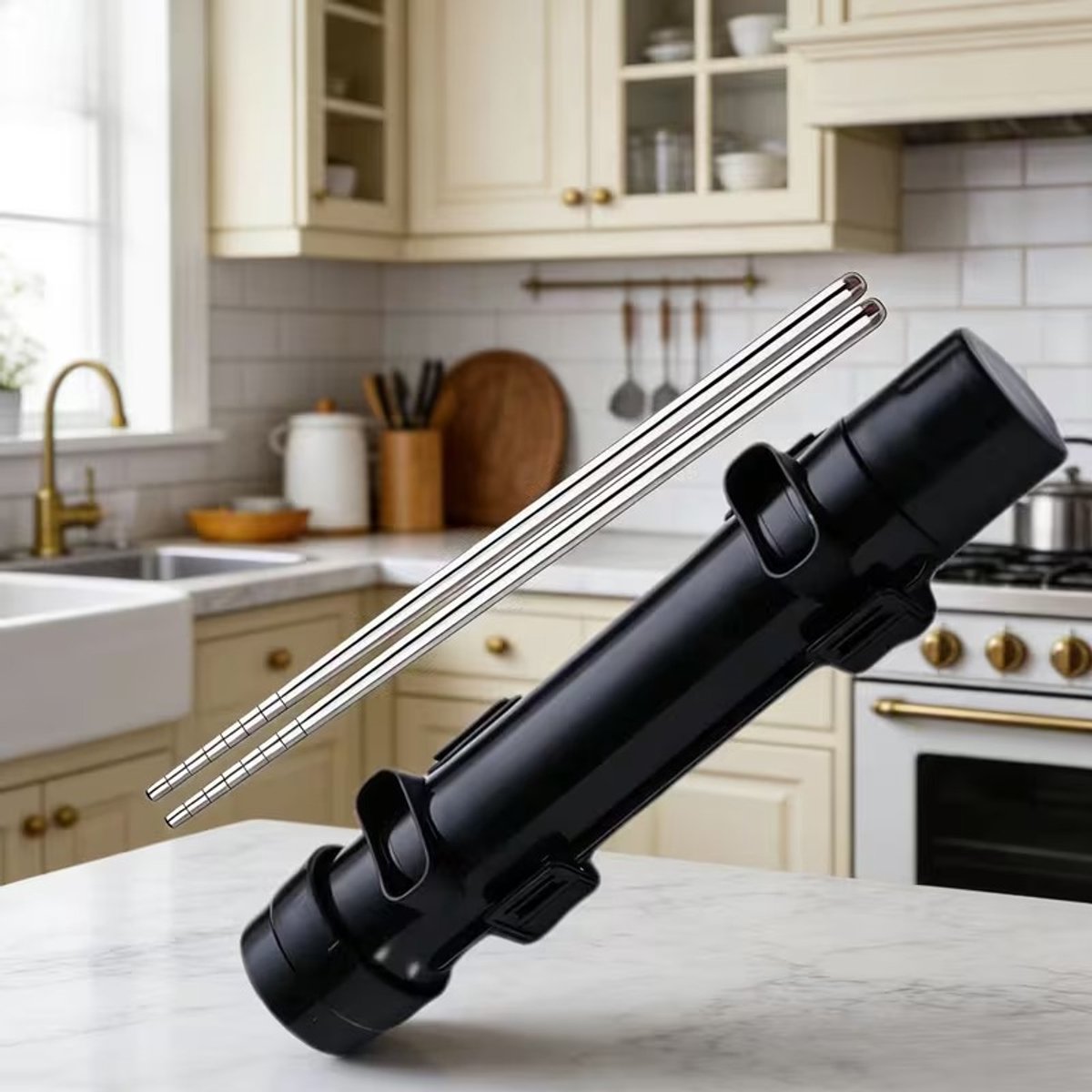 Sushi Bazooka Maker Kit - Inclusief 2 Paar Eetstokjes - Sushi roller - Sushi maker - Sushi Set - Sushi maken - Sushi vorm