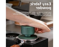 Koffie Tamper - Espresso Tamper Barista Tool - Koffie Bereiden - Automatisch Rebound Systeem - 51/53/58mm - Zilver