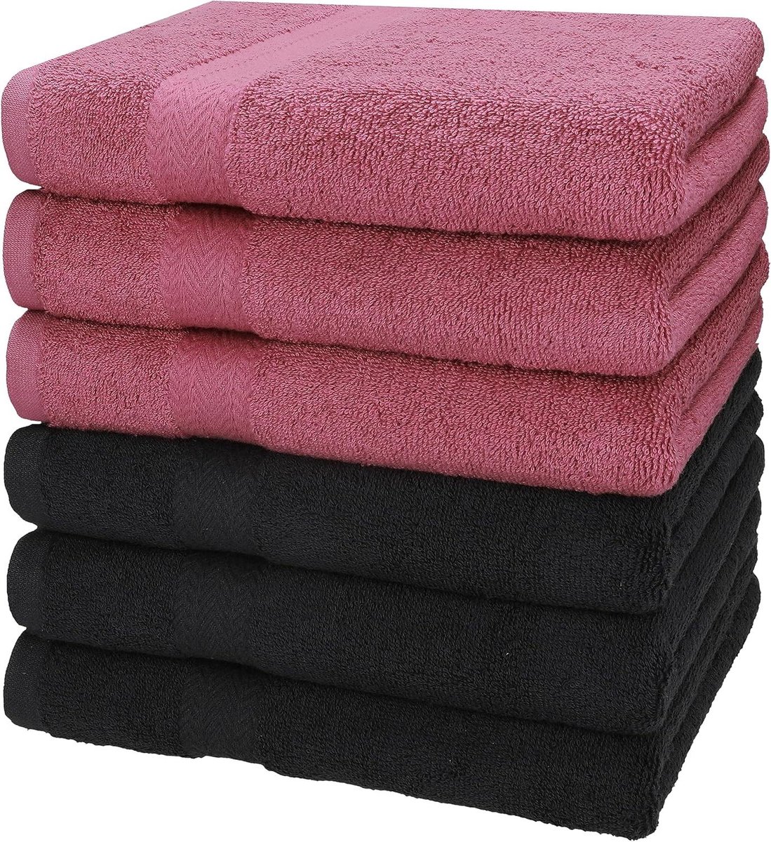 Badhanddoeken Set - Handdoeken Pakket - Badkamer Gebruik - Zacht Absorberend Katoen - 50 x
