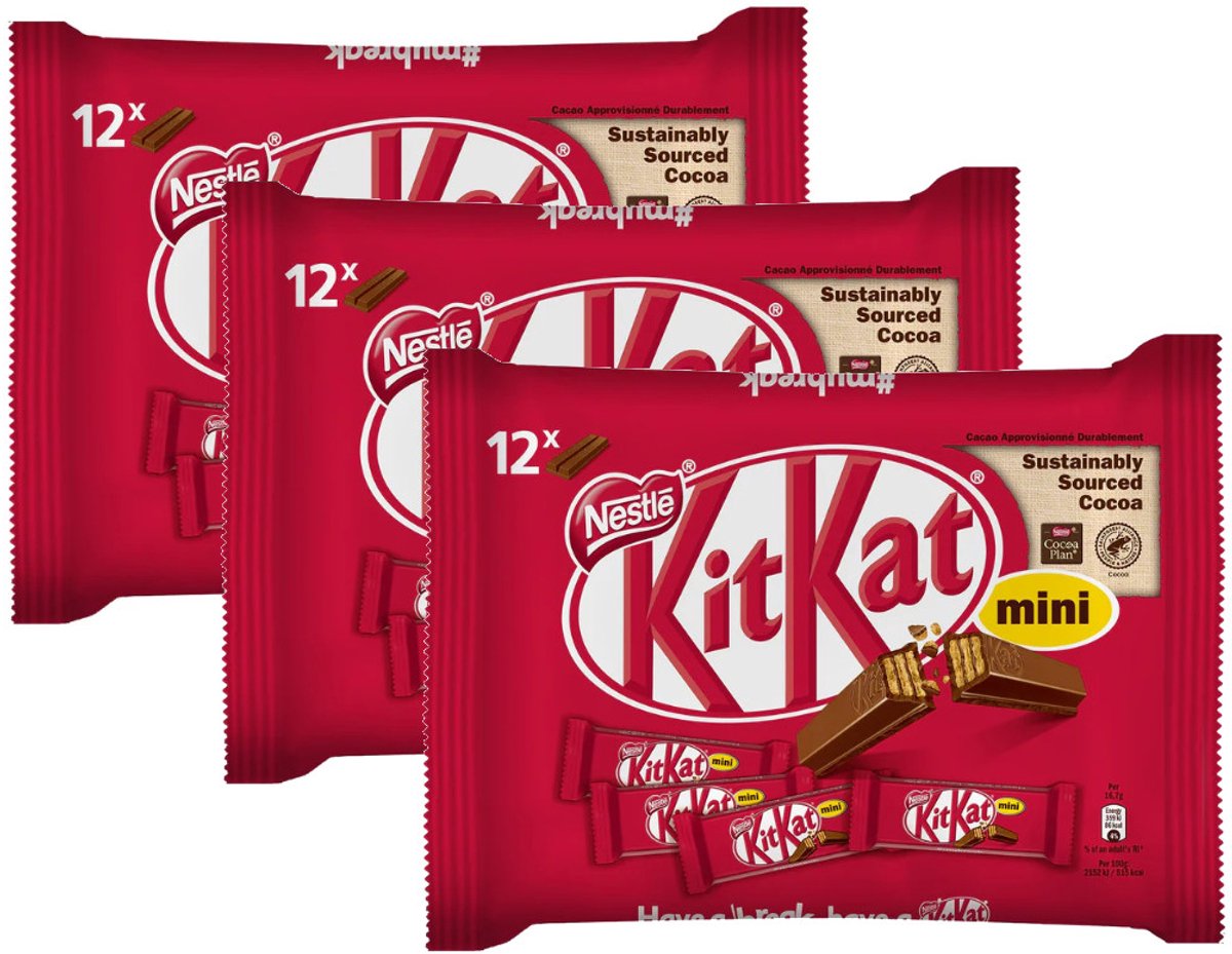KitKat Mini Nestle - Multipack - 36 (3x12) Chocoladerepen