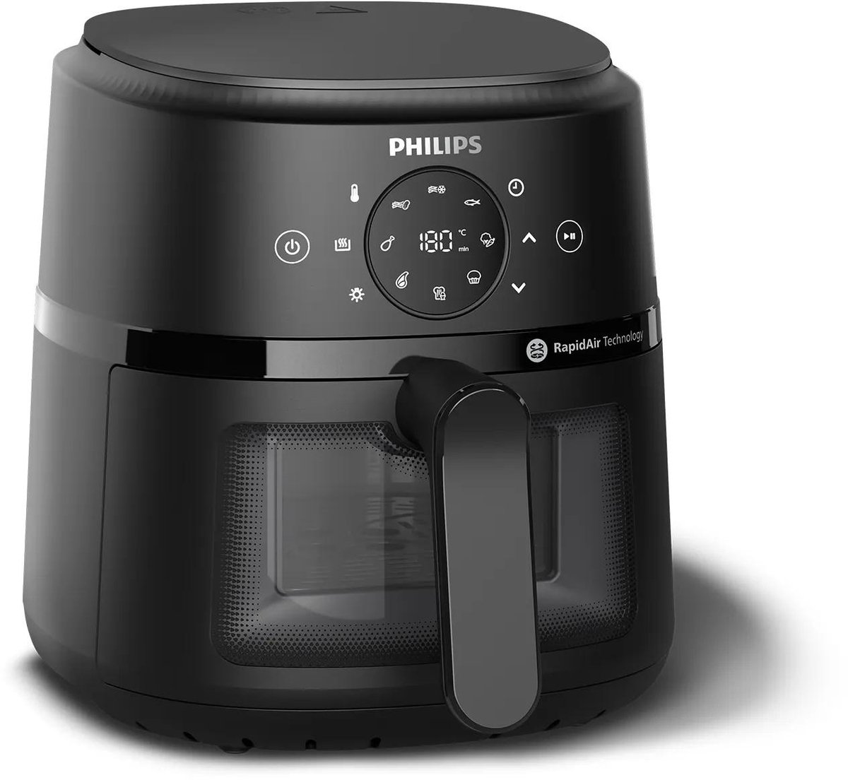 Philips 2000 Series Airfryer met Dubbele Lade 3.2L Zwart - Product - €83,30