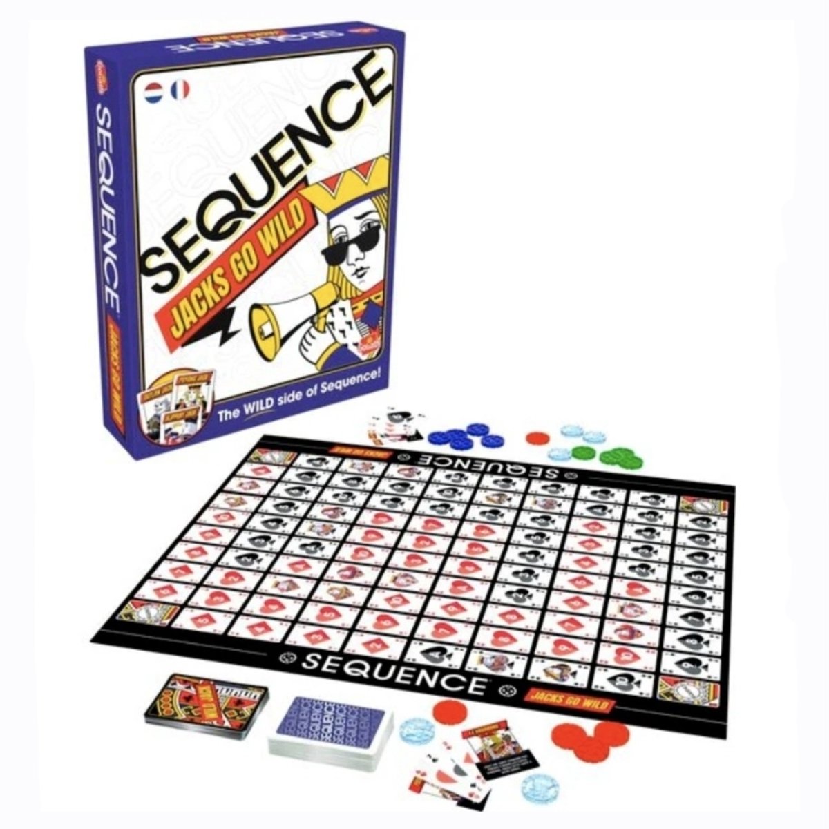 Goliath - Sequence Jacks Go Wild - Bordspel - Gezelschapsspel — cadeau in Partyspellen - foto 2
