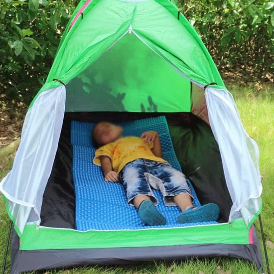 Camping Matras - Strand Pad Tent Slaapmat - Outdoor Kamperen - Opvouwbaar Schuim - 184 x 56 cm - Argento van Camping — afbeelding 2