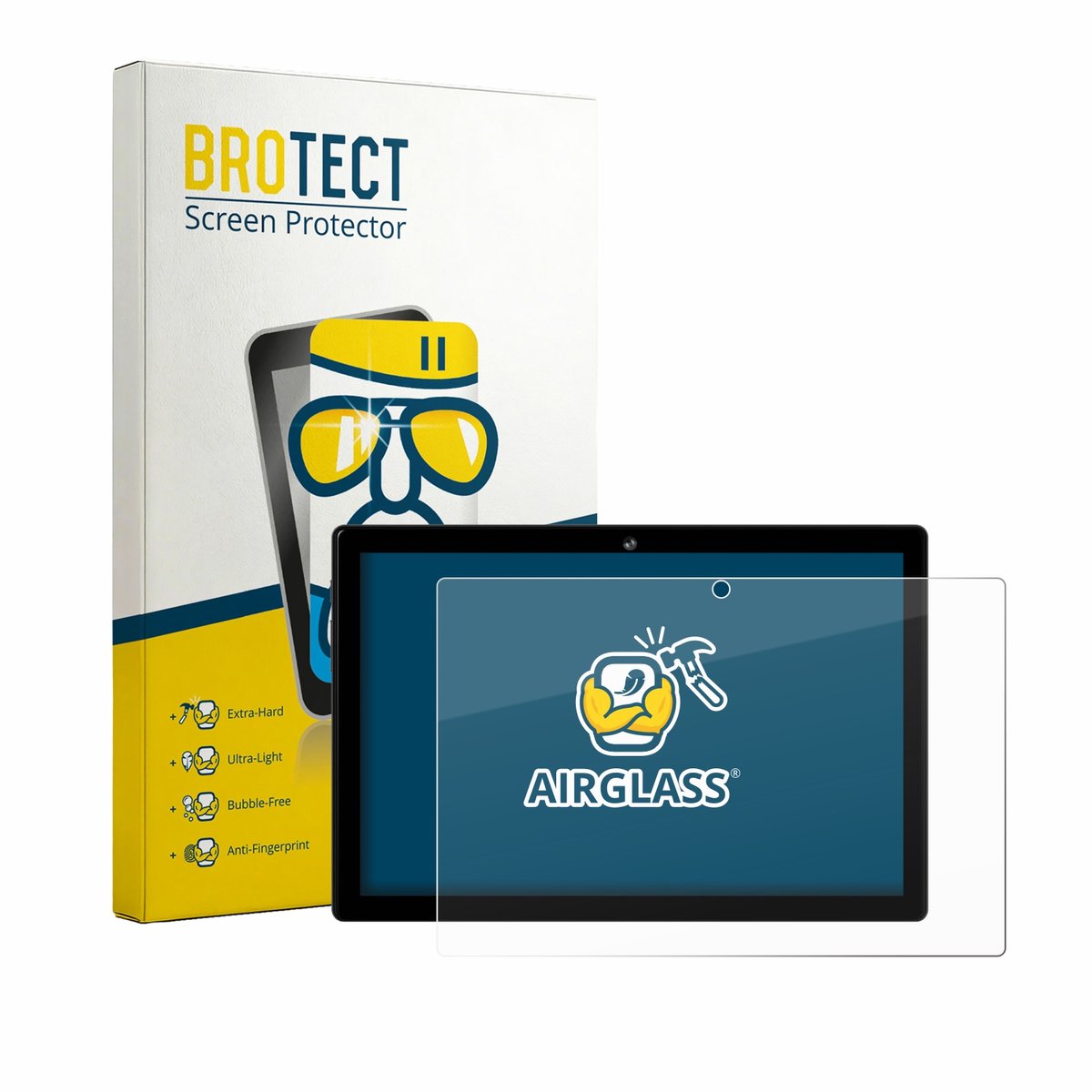 Screenprotector voor Crelander T40 10.1" Beschermglas transparant