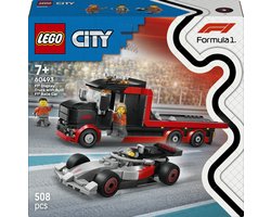 LEGO 60493 F1 Display Truck with Audi F1 Race Car