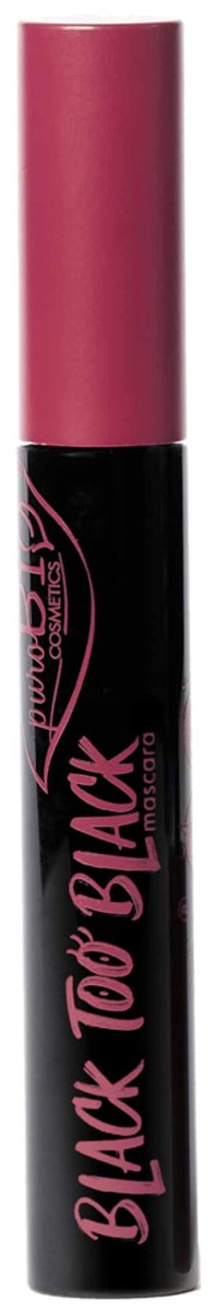 PuroBIO Cosmetics Black Too Black Mascara 9.9 ml
