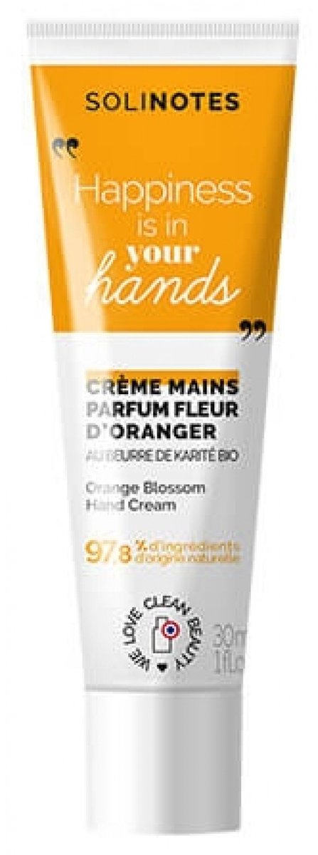 Solinotes Sinaasappelbloesem Handcrème 30ml
