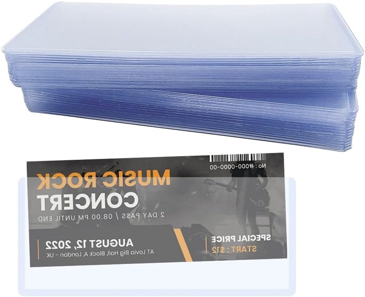Duidelijke Hard Card Sleeves en Toploaders Geschikt voor de Meeste Kaarten - Bescherming en Opslag