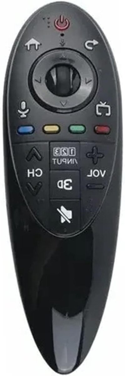 Universele afstandsbediening voor 3D TV, vervangingsremote voor slimme televisies met bewegingssensor
