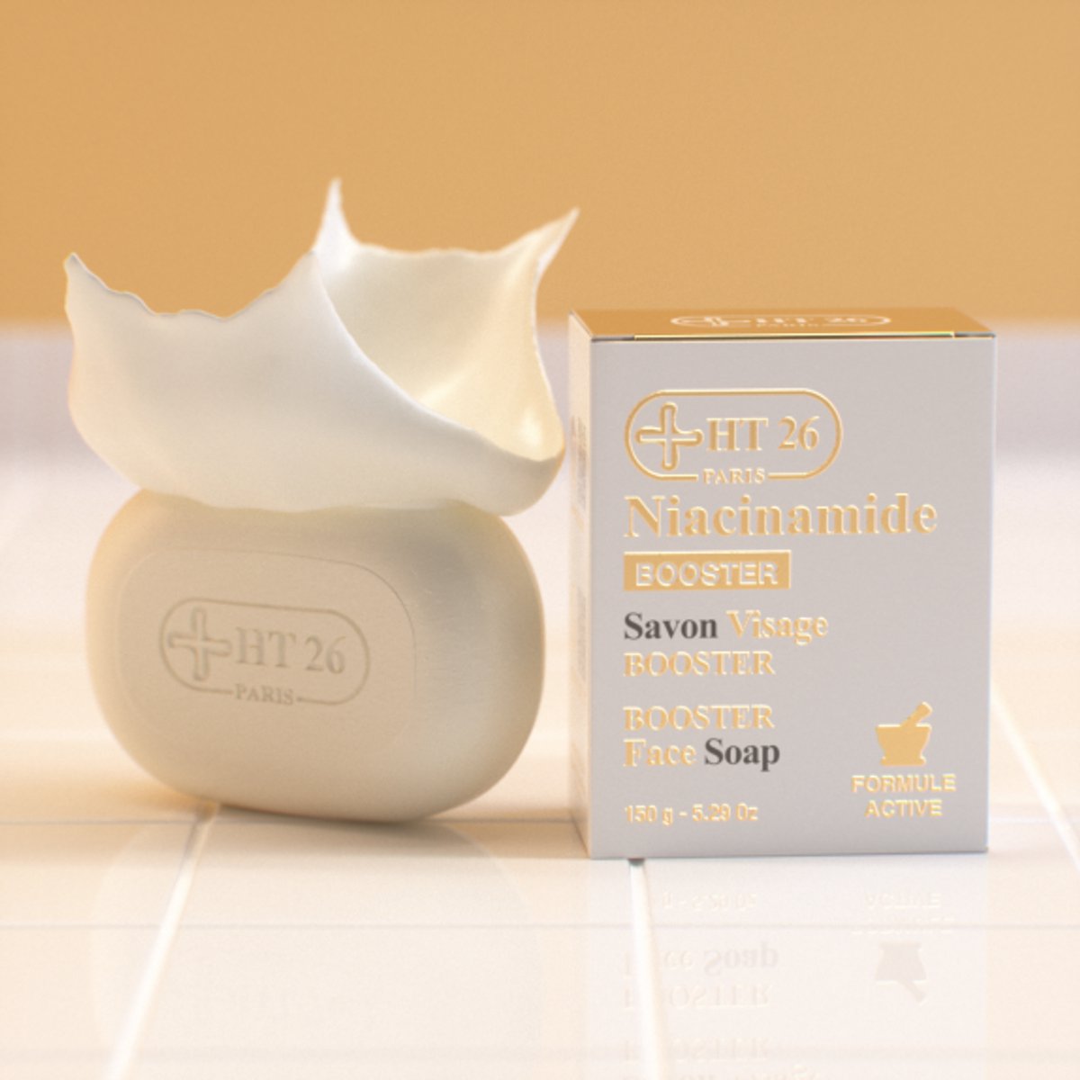 HT26 Paris Niacinamide Booster Face Soap - 150gr