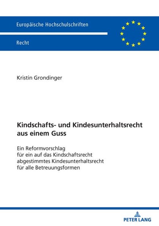 Europaeische Hochschulschriften Recht 6852 - Kindschafts- un ... - cover