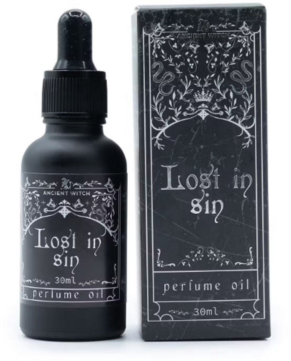 Ancient witch parfumolie verloren in zonde - lost in sin - perfume oil - parfum - heksen - geur - 30ml