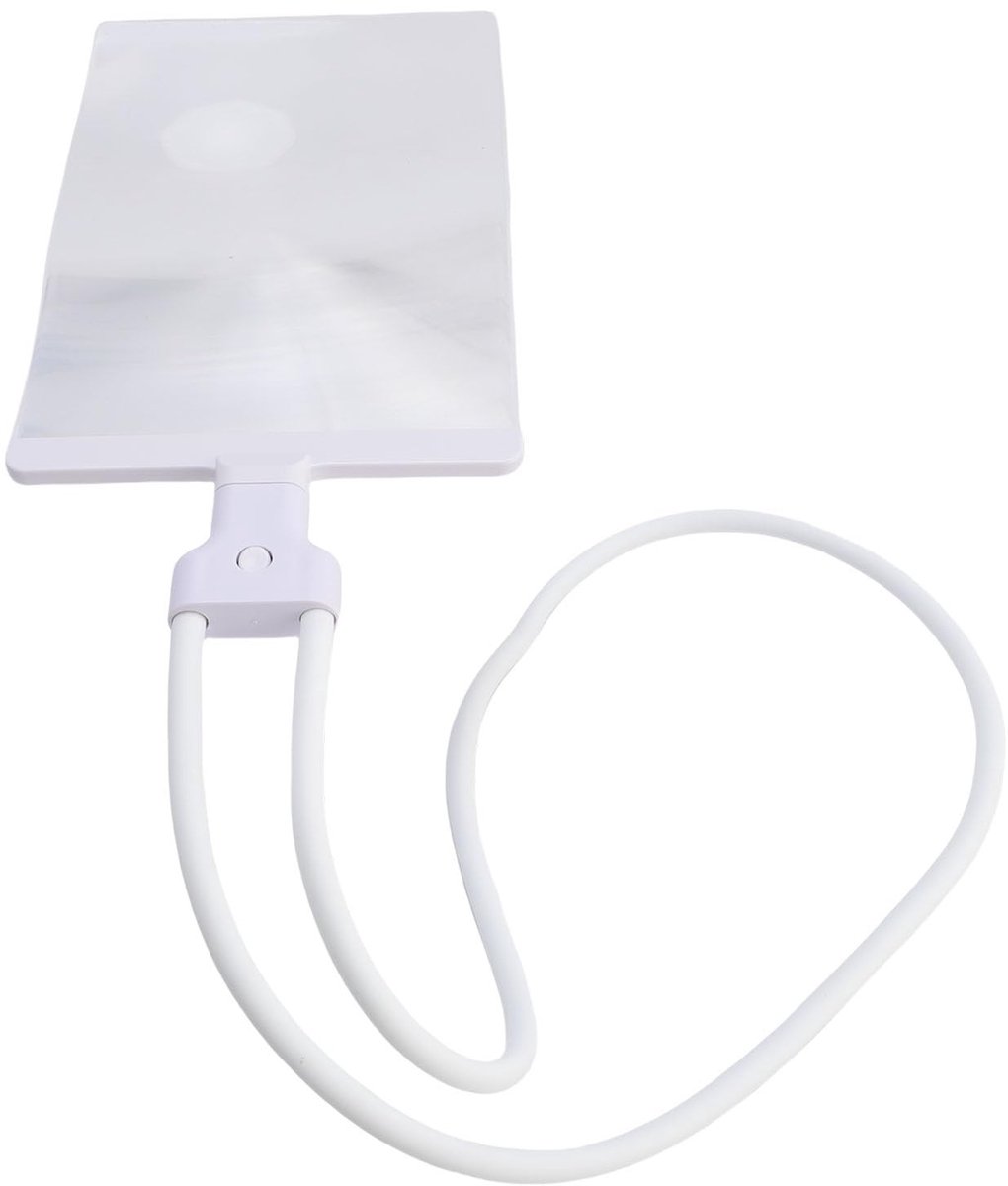 LAUZY- Vergrootglas 4x Vergroting - Hangend Nek Vergrootglas - Flexibel Ontwerp - Handheld Tool - Voor Lezen en Naaien - Stabiele Houder - Handsfree Vergrootglas