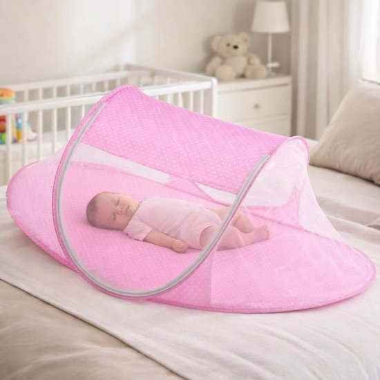 Draagbare Vouwbare Universele Kinderen Tent met Matras voor Binnen en Buiten, Ideaal voor Kamperen en Thuisgebruik, Geschikt voor Peuters en Kinderen — afbeelding 5