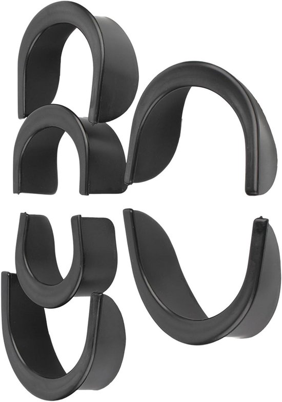6 Stuks Pooltafel Pocket Liners, Slijtvast Rubber Accessoire voor Biljart, Ideaal voor Buiten en Kinderen — afbeelding 2
